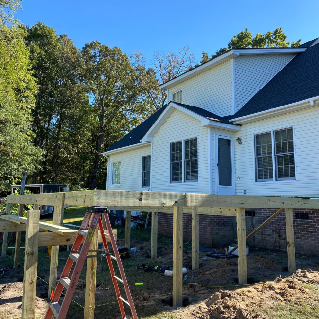 Trim carpentry and finish work